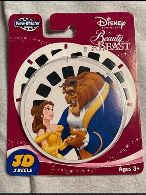 Beauty and the Beast Mattel VIEW-MASTER Disney PRINCESS 3D reels C7166 2006 New